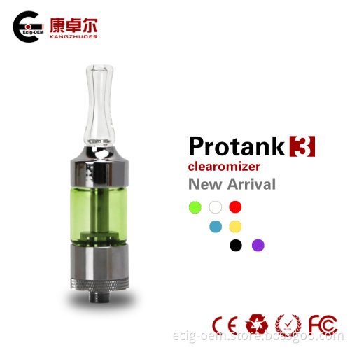 Dual Coil Changeable Clearomizer Protank 2 Glass Tube